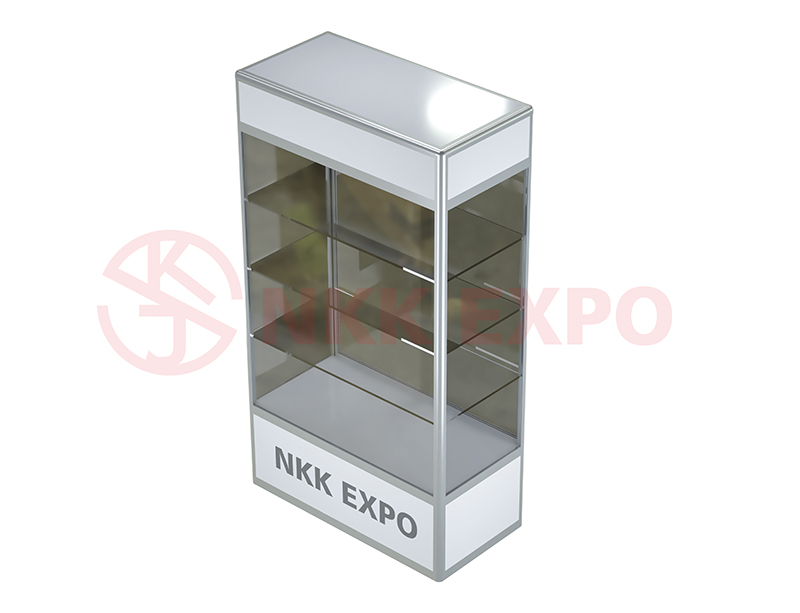 aluminium display cabinet