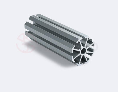 small hole upright extrusion exhibition slotted aluminium extrusion