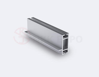 40 beam one side with edge trade fair aluminium extruded profiles