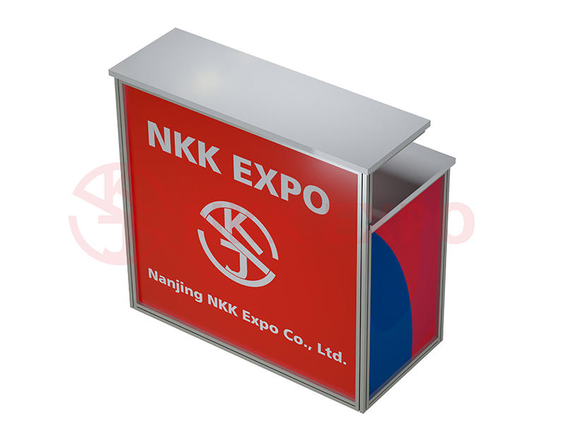 exhibition reception desk for trade fair NKK-1