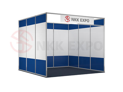 Standard booth for trade fair